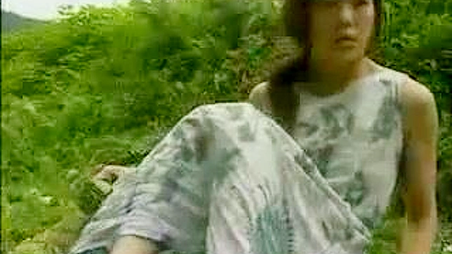 Japan Farmgirl Rough Sex with Dirty Old Man on the Field