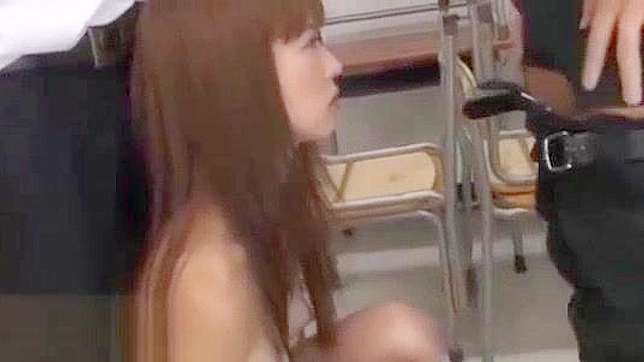 Japanese Teacher's Wild Gangbang with Horny Students