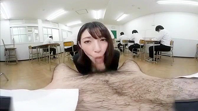 Japanese Teacher Blowjob VR Porn - Asian Fetish