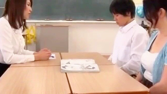 Unforgettable Blowjob by MILF Wife & Teacher in Incredible JAPANESE Porn Scene