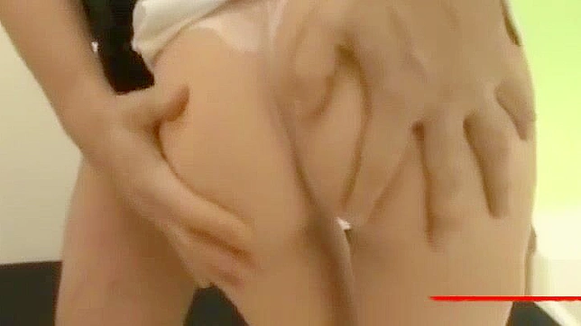 Japanese Office Lady Gets Naughty with Fingering and Blowjob on the Bed