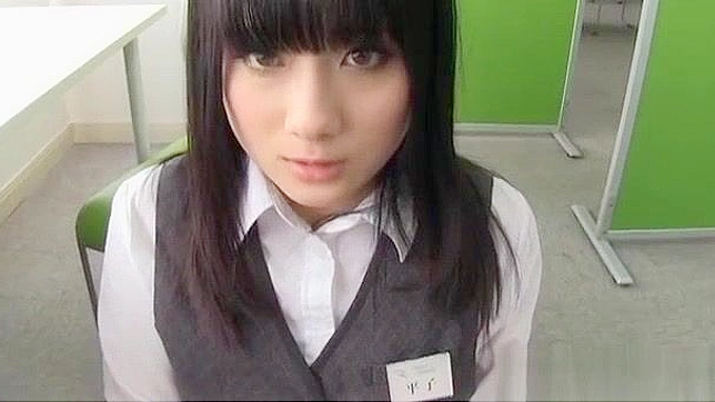 Japanese Secretary Gives Good Head in Amateur Porn Video