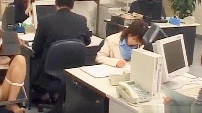 Japanese BDSM Office Lady in Bandages - Asian Porn Video