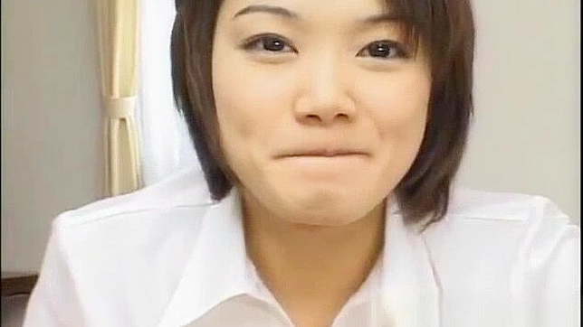 Japanese MILF Ruri Anno's Secret Blowjob Skills on Break!