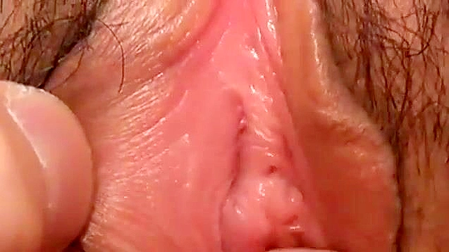 Juicy and Soaking Wet Asian Pussy in Close-Up: Uncensored and Uncut