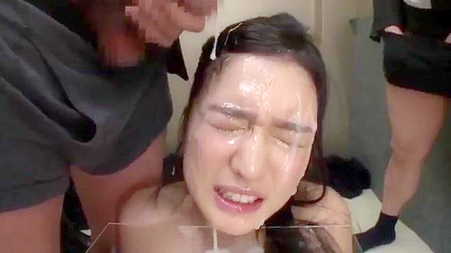 Sexy skinny slut gets ravished by huge white cock  her moans and screams will give you goosebumps!