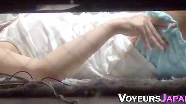 Cute Asian Babe Rubbing Herself to Orgasmic Bliss!