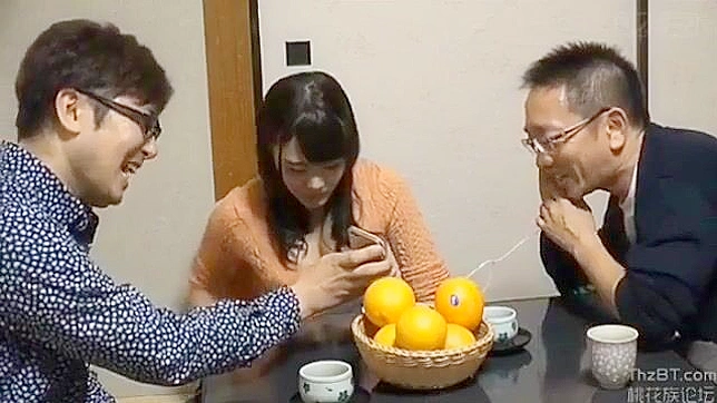 Intense Hardcore Action with Curvy Japanese Teen and Older Man