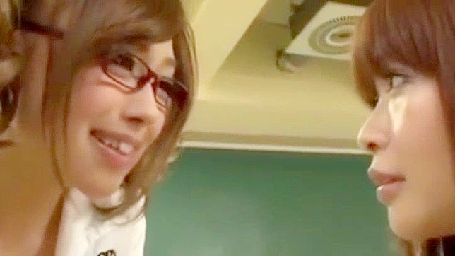 Japanese Schoolgirl with Pigtails Seducing Helpless Teacher