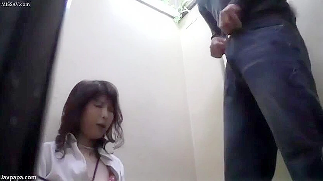 J-Babe's Juicy Ass Gets Spied On in Private Mall Cam!