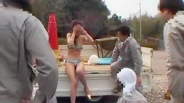 Riko Tachibana's Small Tits in Incredible Public JAV Scene