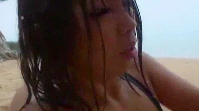Japanese Pornstars Rui Hazuki, Mai Takakura, Rin Momoi in Best Beach, Outdoor JAV Scene