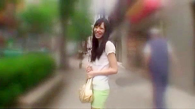 Japanese Girl Masturbates Outdoors in Incredible JAV Clip