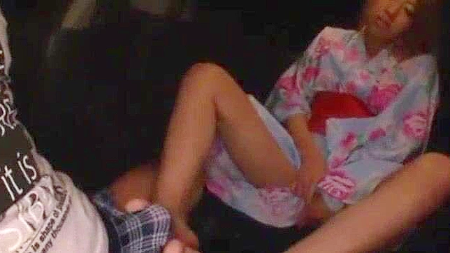 Exotic Japanese Girl Wakana Kinoshita in Horny Footjob, Public JAV Movie