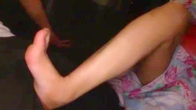 Exotic Japanese Girl Wakana Kinoshita in Horny Footjob, Public JAV Movie