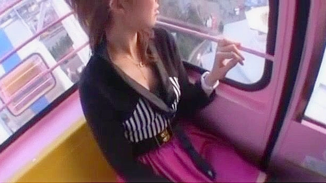 Japanese Whore Reira Amane in Horny Outdoor Couple JAV Scene