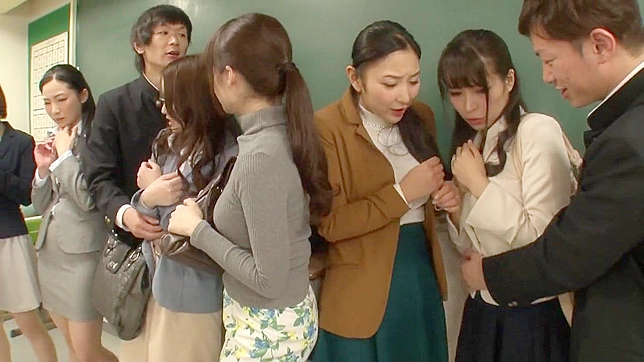 Lecherous Japanese MILFs Lewdly Fucked by Bullies, Vaginal Cum, Shot Revenge, Vibrator