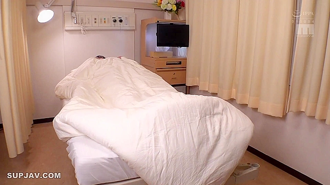 Japanese Nurse's Examination Inspects Patient's Unexpected Erection, Softcore, Fantasy