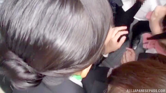 Spicy Japanese Chicks Eagerly Giving Head To Big Dongs In Steamy Office