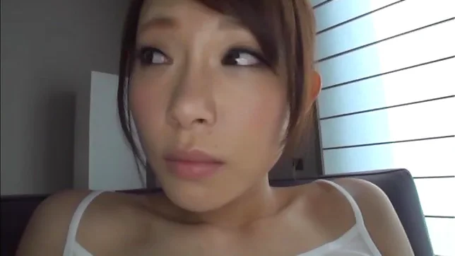 Very sweet Japanese sex doll gets oiled and fingered 2