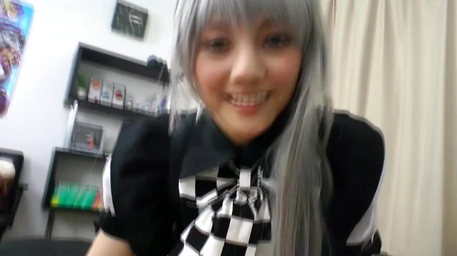 Cosplay porn experience in POV with Rei Mizuna