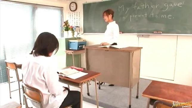 Rio Fujisaki Lovely Japanese teacher 2