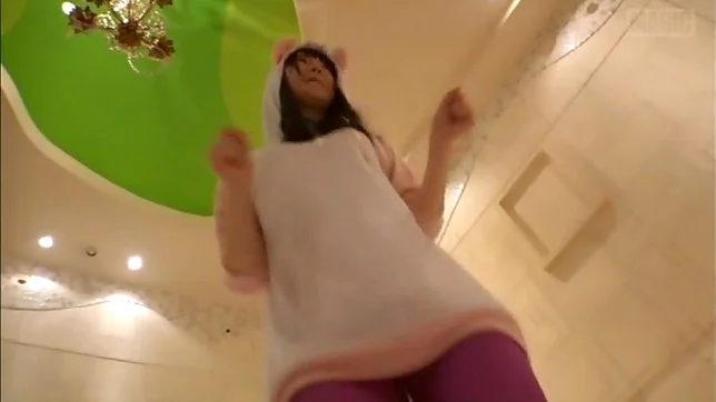 Japanese amateur tries cock in sensual POV scenes
