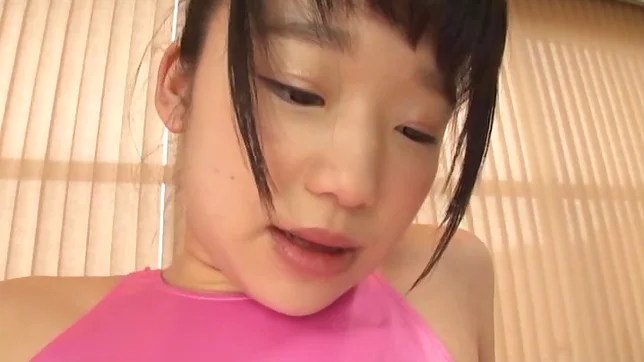 Petite sporty teen Himekawa Yuuna gets dildoed and banged 6